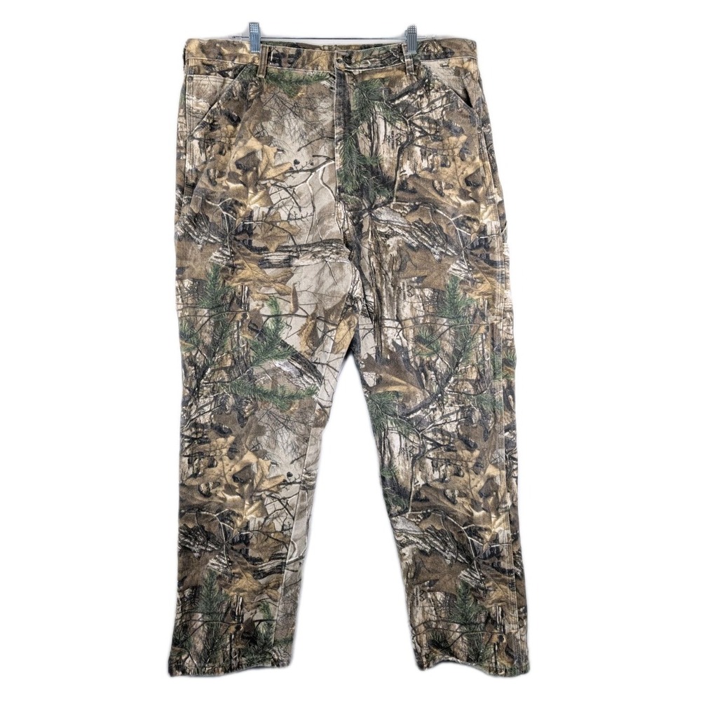 Wrangler Camo Pants Mens 42x32 (Tag) 40x31 (Actual) Pro Gear 5-Pocket PG040‎